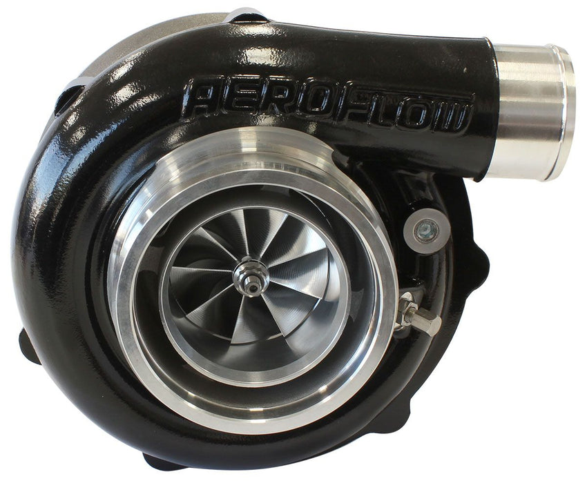 Aeroflow BOOSTED 6255 1.21 Turbocharger 900HP, Hi Temp Black Finish External Wastegate, V-Band Inlet & Exhaust Flanges