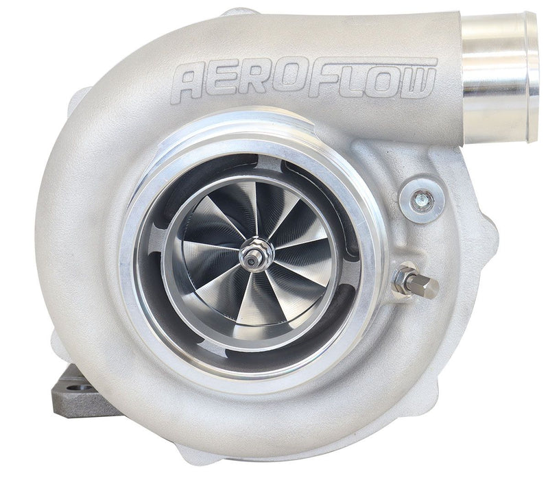 Aeroflow BOOSTED 6262 .83 Turbocharger 900HP, Natural Cast Finish External Wastegate, T3 Inlet Flange, V-Band Exhaust Flange