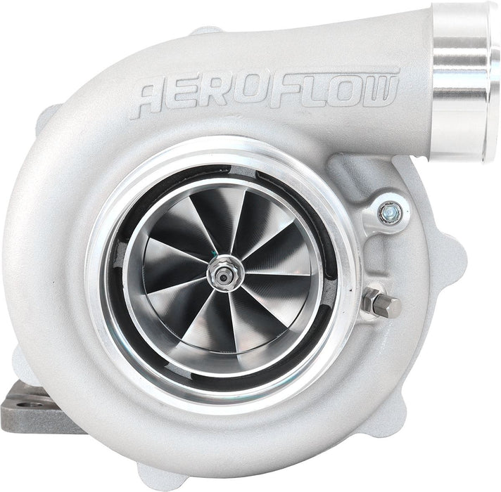 Aeroflow BOOSTED 6862 .82 Turbocharger 1050HP, Natural Cast Finish External Wastegate, T3 Inlet Flange, V-Band Exhaust Flange
