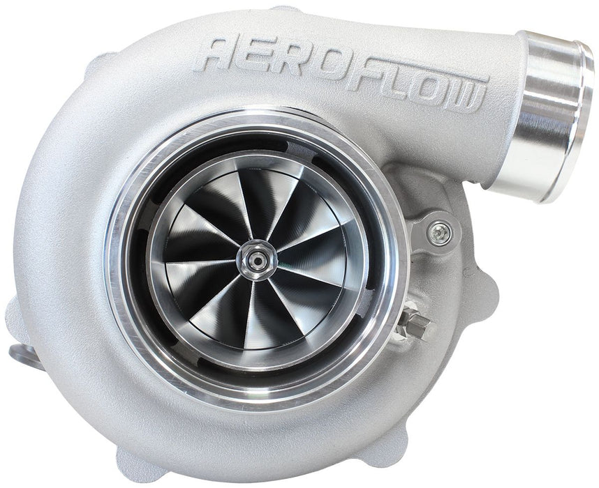 Aeroflow BOOSTED 6862 .83 Turbocharger 1050HP, Natural Cast Finish External Wastegate, V-Band Inlet & Exhaust Flanges