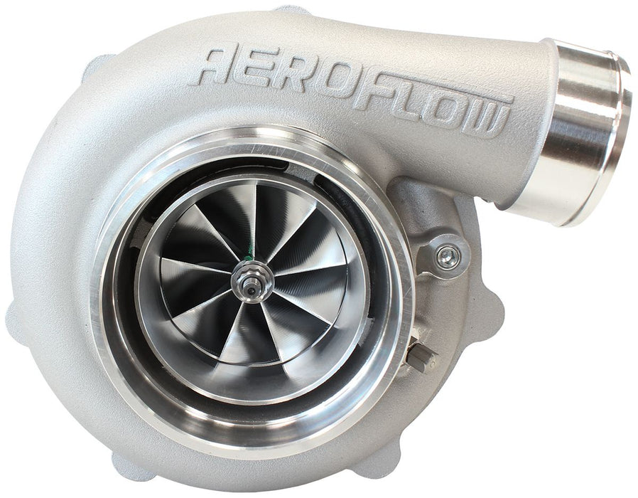 Aeroflow BOOSTED 6862 1.01 Turbocharger 1050HP, Natural Cast Finish External Wastegate, V-Band Inlet & Exhaust Flanges
