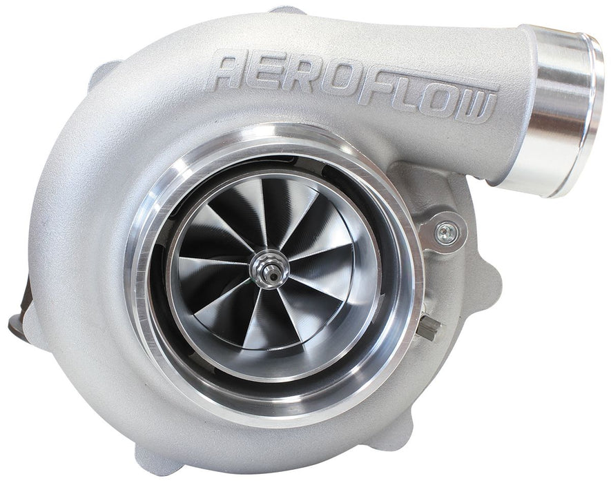 Aeroflow BOOSTED 6862 1.21 Turbocharger 1050HP, Natural Cast Finish External Wastegate, V-Band Inlet & Exhaust Flanges
