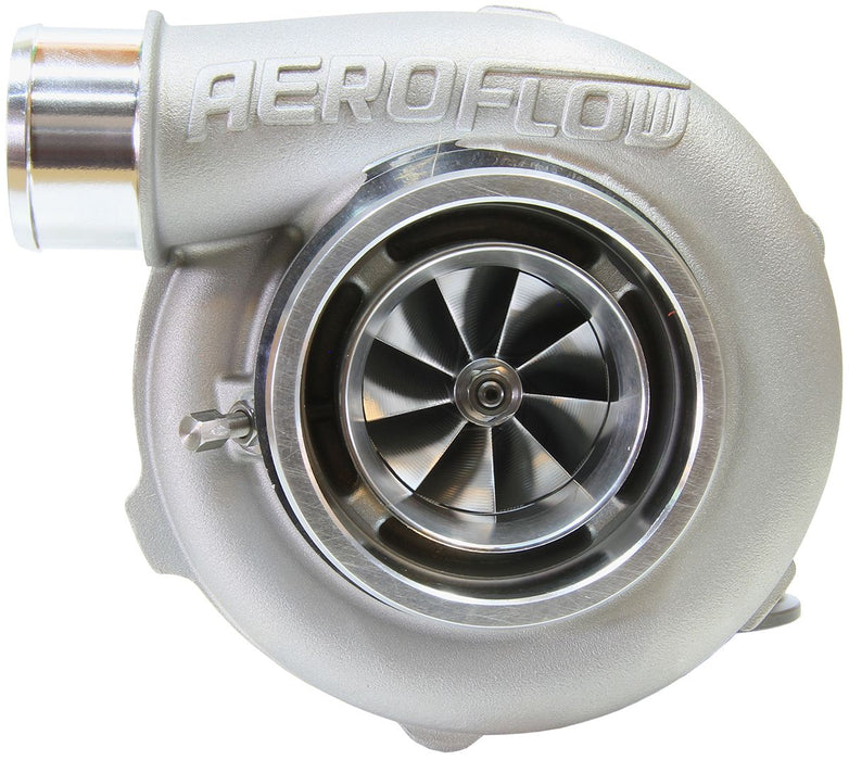 Aeroflow BOOSTED 5855 1.01 Reverse Rotation Turbocharger 750HP, Natural Cast Finish External Wastegate, V-Band Inlet & Exhaust Flanges
