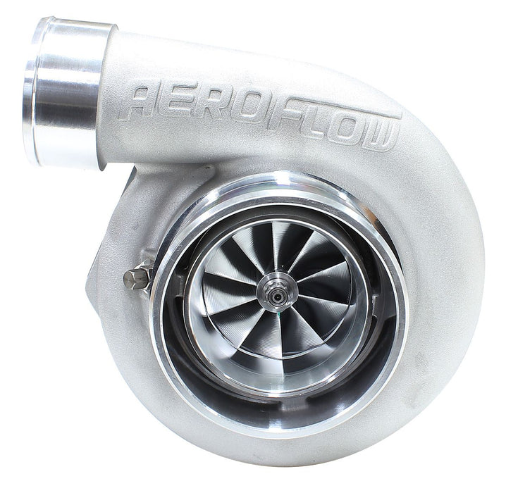 Aeroflow BOOSTED 6662 .83 Reverse Rotation Turbocharger 900HP, Natural Cast Finish External Wastegate, V-Band Inlet & Exhaust Flanges