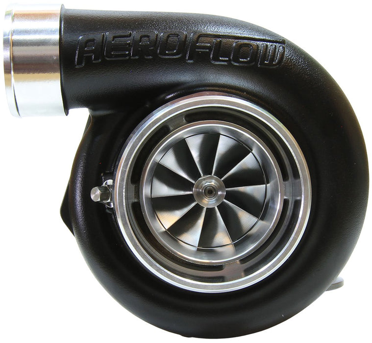 Aeroflow BOOSTED 6662 1.01 Reverse Rotation Turbocharger 900HP, Hi Temp Black Finish External Wastegate, V-Band Inlet & Exhaust Flanges