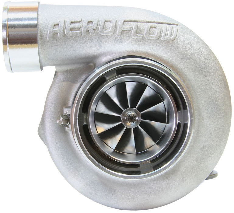 Aeroflow BOOSTED 6662 1.01 Reverse Rotation Turbocharger 900HP, Natural Cast Finish External Wastegate, V-Band Inlet & Exhaust Flanges
