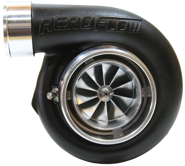 Aeroflow BOOSTED 6762 1.01 Reverse Rotation Turbocharger 950HP, Hi Temp Black Finish External Wastegate, V-Band Inlet & Exhaust Flanges