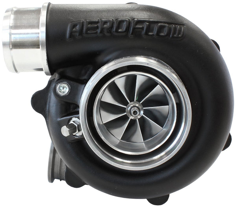 Aeroflow BOOSTED B5455 1.01 Reverse Rotation Turbocharger 660HP, Hi Temp Black Finish External Wastegate, V-Band Inlet & Exhaust Flanges