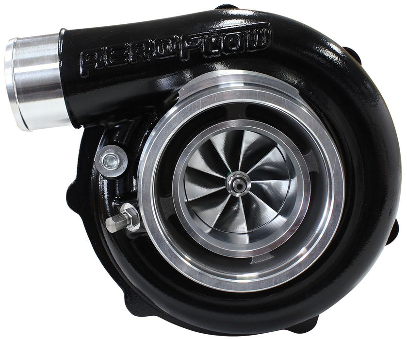 Aeroflow BOOSTED B5855 1.01 Reverse Rotation Turbocharger 770HP, Hi Temp Black Finish External Wastegate, V-Band Inlet & Exhaust Flanges