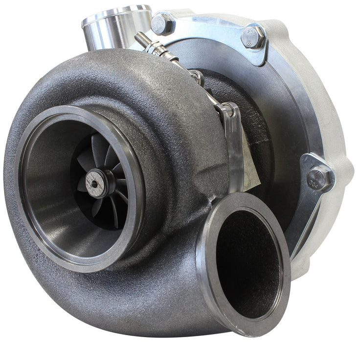 Aeroflow BOOSTED B5855 1.01 Reverse Rotation Turbocharger 770HP, Natural Cast Finish External Wastegate, V-Band Inlet & Exhaust Flanges