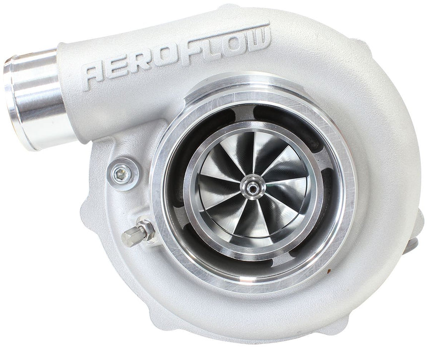 Aeroflow BOOSTED B5855 1.21 Reverse Rotation Turbocharger 770HP, Natural Cast Finish External Wastegate, V-Band Inlet & Exhaust Flanges