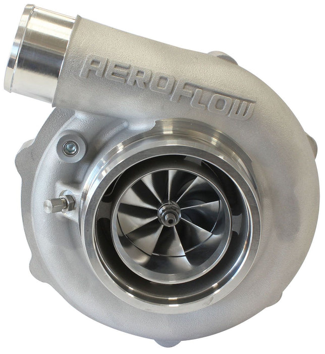 Aeroflow BOOSTED 6255 .83 Reverse Rotation Turbocharger 900HP, Natural Cast Finish External Wastegate, V-Band Inlet & Exhaust Flanges