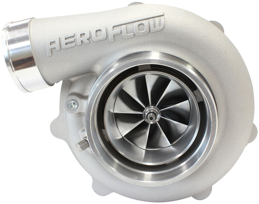Aeroflow BOOSTED 6862 .83 Reverse Rotation Turbocharger 1050HP, Natural Cast Finish External Wastegate, V-Band Inlet & Exhaust Flanges
