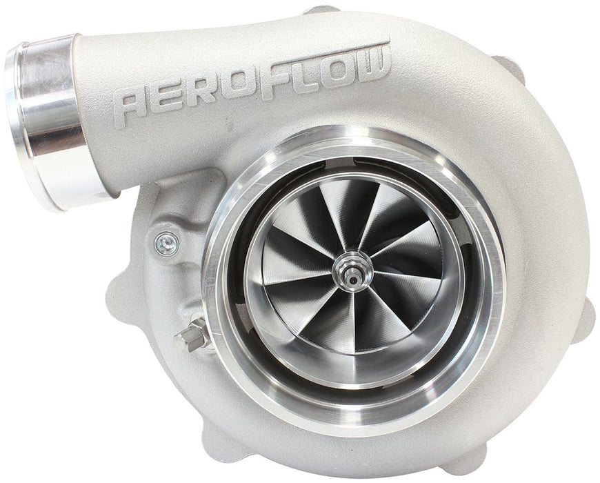 Aeroflow BOOSTED 6862 1.01 Reverse Rotation Turbocharger 1050HP, Natural Cast Finish External Wastegate, V-Band Inlet & Exhaust Flanges
