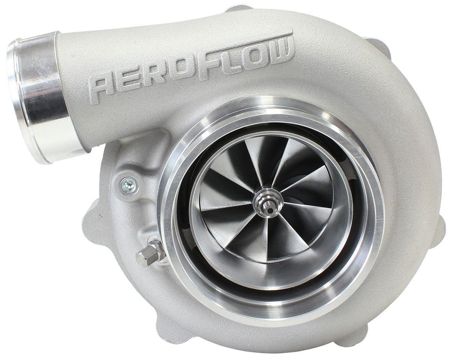 Aeroflow BOOSTED 6862 1.21 Reverse Rotation Turbocharger 1050HP, Natural Cast Finish External Wastegate, V-Band Inlet & Exhaust Flanges