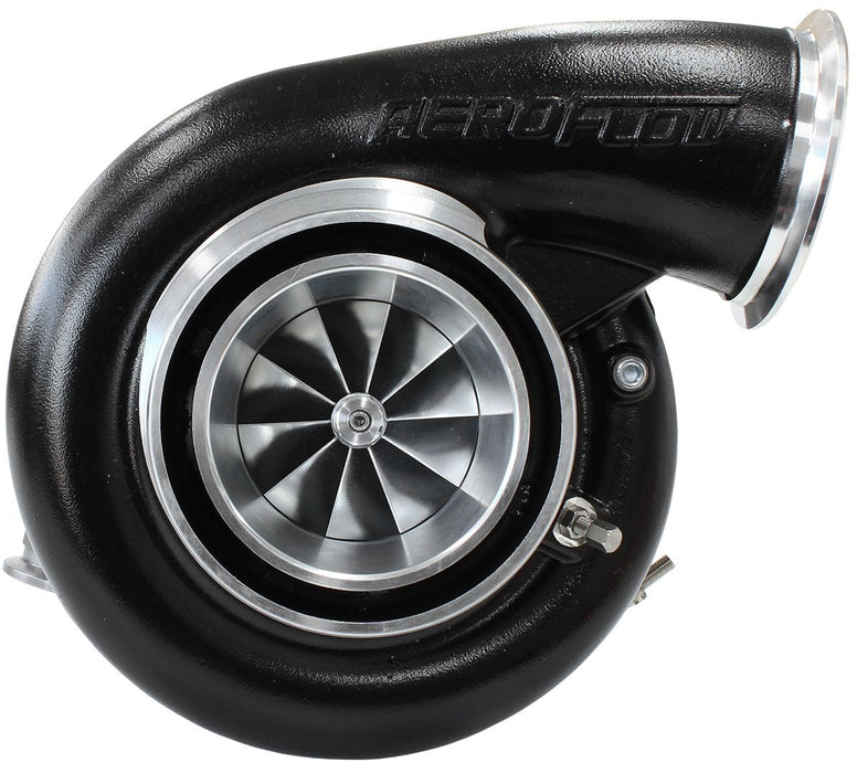 Aeroflow BOOSTED 7975 V-Band 1.01 Turbocharger 1450HP, Hi Temp Black Finish External Wastegate, V-Band Inlet & Exhaust Flanges