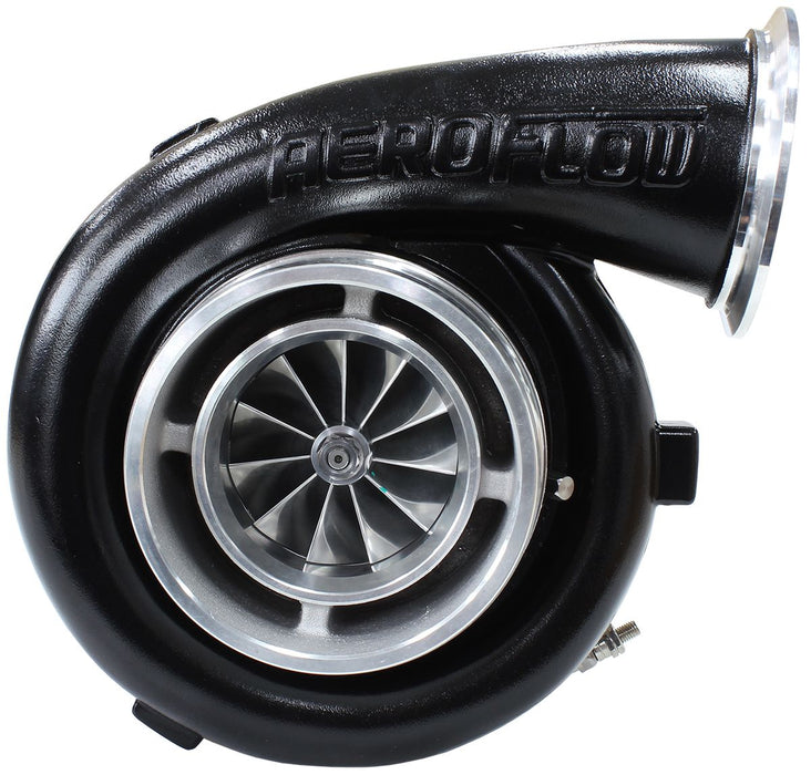 Aeroflow BOOSTED 7675 V-Band 1.16 Turbocharger 1120HP, Hi Temp Black Finish External Wastegate, V-Band Inlet & Exhaust Flanges
