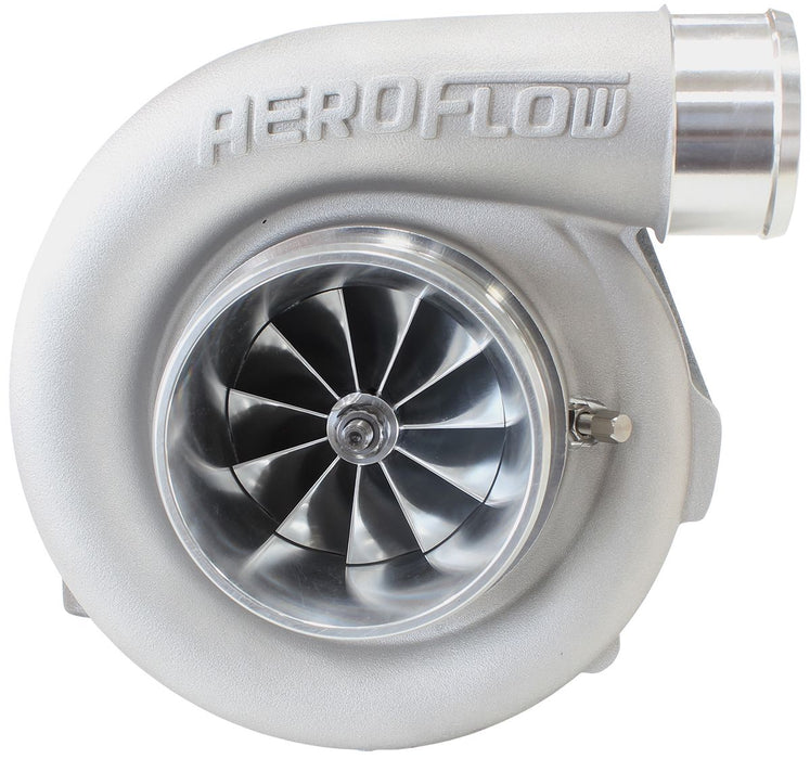 Aeroflow BOOSTED 7875 GEN 1 T4 .96 Turbocharger 1050HP, Natural Cast Finish ExternalWastegate, T4 Inlet Flange, V-Band Exhaust Flange