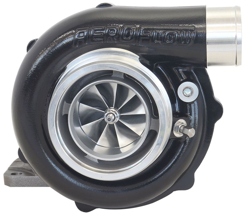 Aeroflow BOOSTED 6262 T4 .82 Turbocharger 900HP, Hi Temp Black Finish External Wastegate, T4 Inlet Flange, V-Band Exhaust Flange