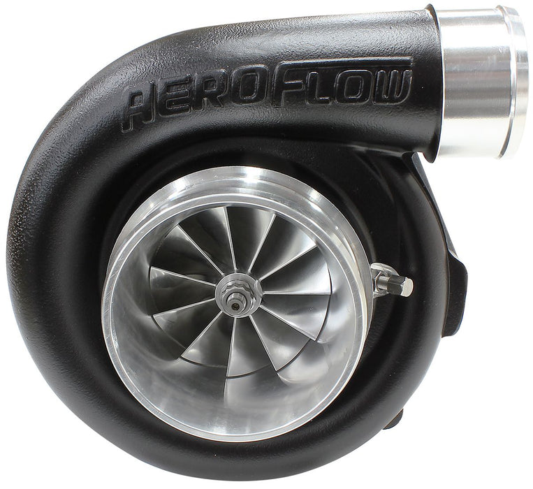 BOOSTED 7875 T4 1.25 Turbocharger 950HP, Hi Temp Black Finish  External Wastegate, T4 Inlet Flange, V-Band Exhaust Flange