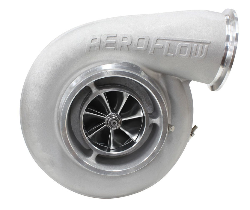 Aeroflow BOOSTED 7588 V-Band 1.31 Turbocharger 1500HP, Natural Cast Finish External Wastegate, V-Band Inlet & Exhaust Flanges