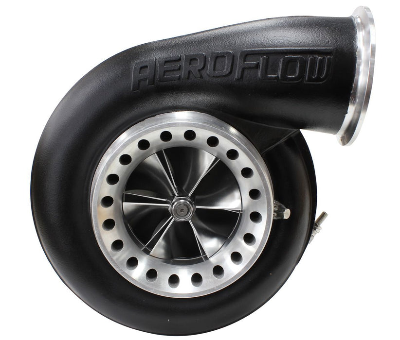 Aeroflow BOOSTED 8888 V-Band 1.31 Turbocharger 1600HP, Hi Temp Black Finish External Wastegate, V-Band Inlet & Exhaust Flanges