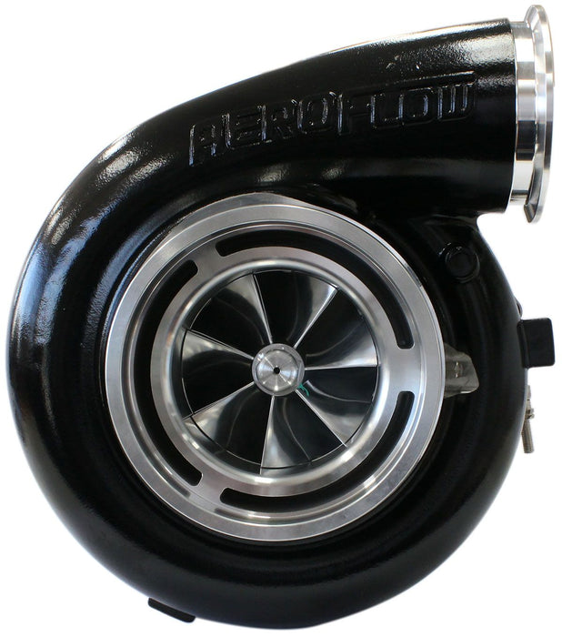Aeroflow BOOSTED 98102 V-Band 1.22 Turbocharger 2500HP, Hi Temp Black Finish External Wastegate, V-Band Inlet & Exhaust Flanges