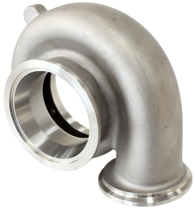 Boosted .82 A/R Dual V-Band Turbo Exhaust Housing, Suits Boosted 6662 Turbochargers   304 Stainless Steel Material