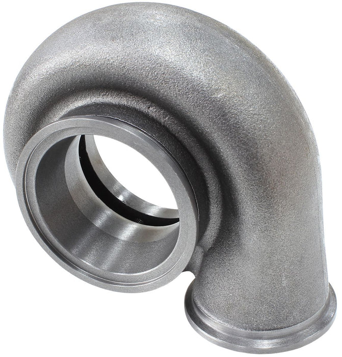 Aeroflow Boosted .83 A/R Dual V-Band Turbo Exhaust Housing, Suits Boosted 6762 Turbochargers  Cast Iron Material