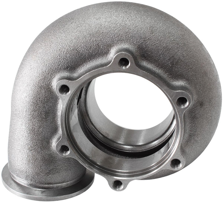 Aeroflow Boosted .83 A/R Dual V-Band Turbo Exhaust Housing, Suits Boosted 6766 Turbochargers  Cast Iron Material