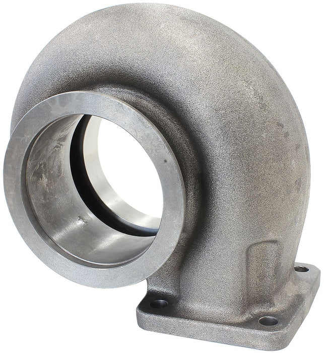 Boosted 1.25 A/R T4 Inlet & V-Band Outlet Turbo Exhaust Housing, Suits Boosted 7588 & 8888 Turbochargers   Cast Iron Material