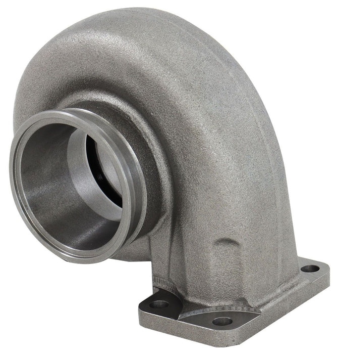 Aeroflow Boosted 1.06 A/R T3 Inlet & V-Band Outlet Turbo Exhaust Housing, Suits Boosted 5862 & amp; 6662 Turbochargers  Cast Iron Material
