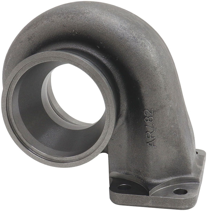 Aeroflow Boosted 0.82 A/R T3 Inlet & V-Band Outlet Turbo Exhaust Housing, Suits Boosted B5455 & B5855 Turbochargers  Cast Iron Material