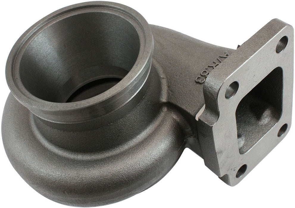 Aeroflow Boosted 0.63 A/R T3 Inlet & V-Band Outlet Turbo Exhaust Housing, Suits Boosted 5455 & 5855 Turbochargers  Cast Iron Material