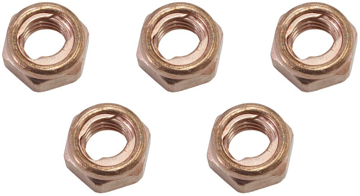 Copper Turbo Nut Kit M8 x 1.25mm 5 Pack