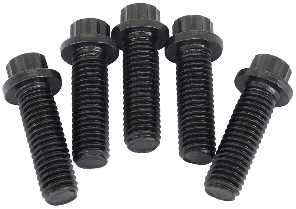 12 Point Bolt Kit M8 x1.25mm 25mm UHL,Grade 5, Sold as a 5 Pack