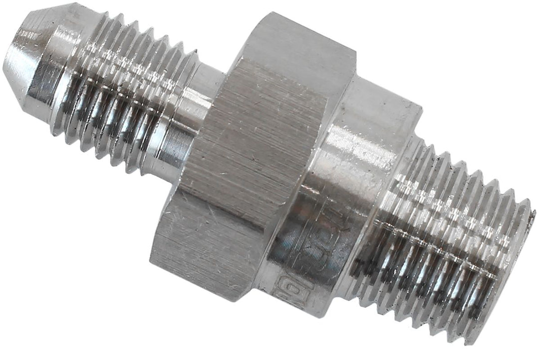 Boosted Turbo's Oil Feed Fitting  1/4" NPT to -4AN with Built in Restrictor