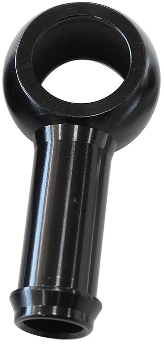 Alloy Barb Banjo - Black 9.5mm (3/8") Barb, Use 12mm or 7/16" Banjo Bolt to Suit