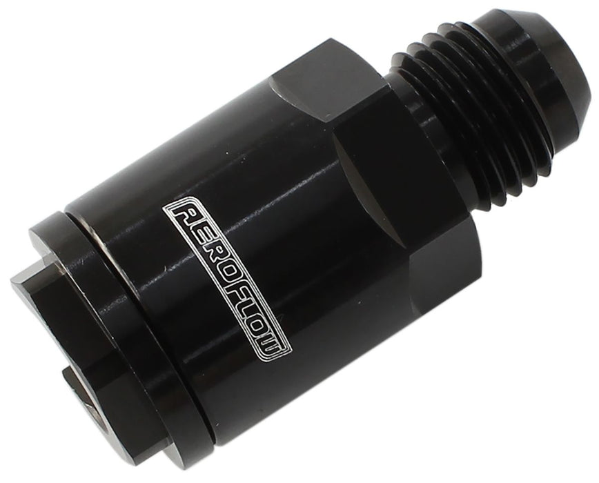 Push-On EFI Fuel Fitting LS & LT 3/8" Hose to -8AN  Black Finish