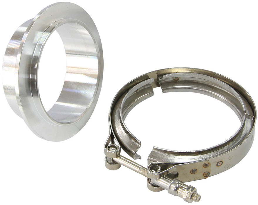 Boosted Compressor Outlet 4.21" O.D AluminumV-Band Kit Suit Boosted 7075, 7675, 7975 &8077 Turbochargers