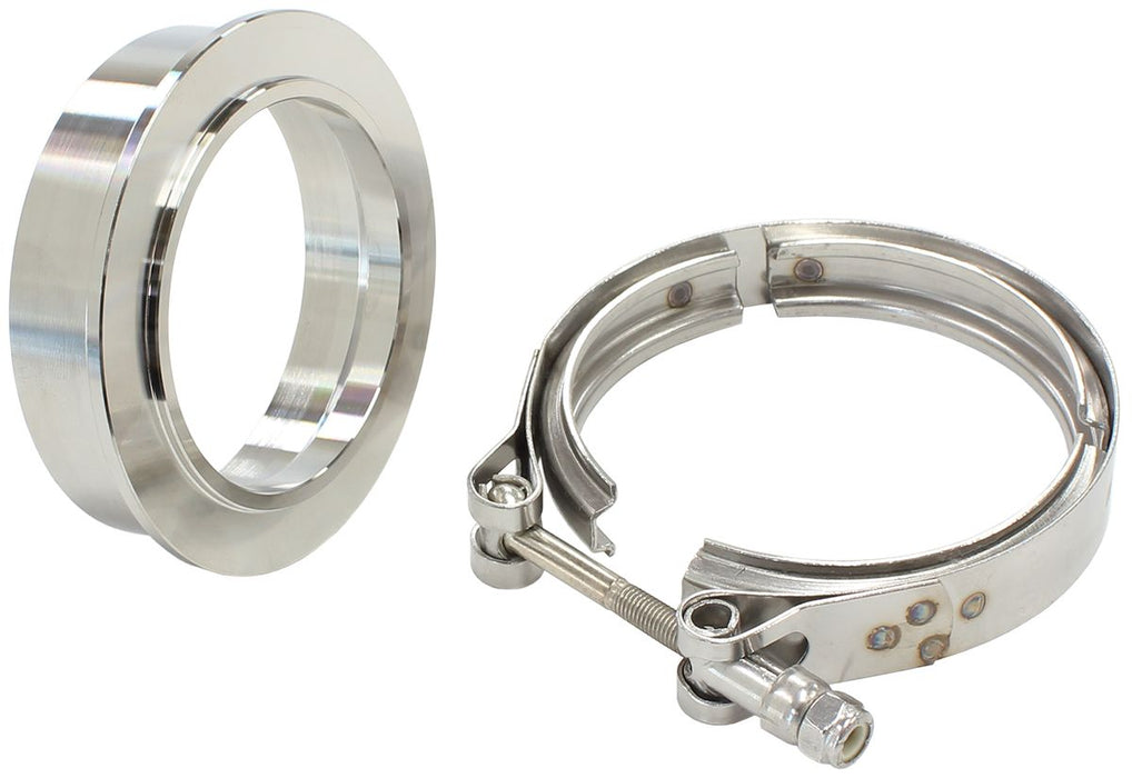 Boosted Turbine Inlet 3.79" O.D Stainless SteelV-Band Kit Suit Boosted 7588 & 8888 Dual V-Band Turbochargers