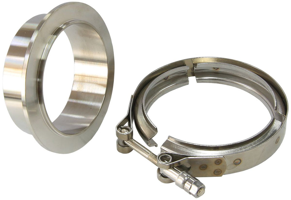 Boosted Compressor Outlet 4.24" O.D Stainless Steel V-Band Kit Suit Boosted7075, 7675, 7975 & 8077 Turbochargers