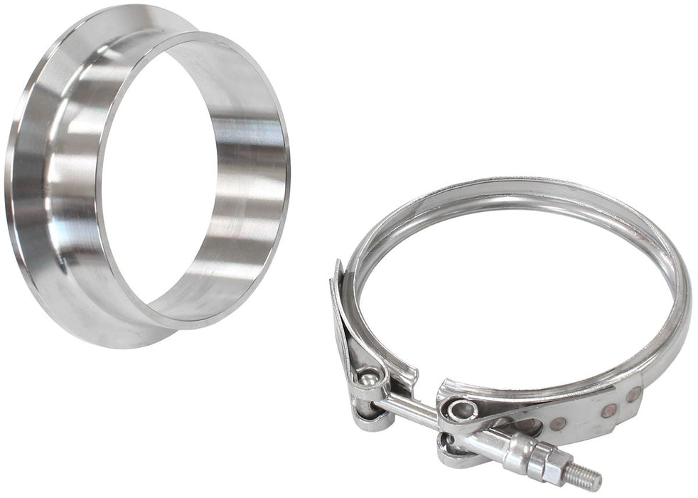 Boosted Turbine Outlet4.25" O.D Stainless SteelV-Band Kit Suit Boosted 7375 & 7975 Dual V-Band Turbochargers