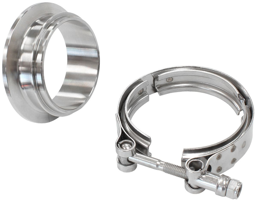 Boosted Turbine Inlet 3.62" O.D Stainless SteelV-Band Kit Suit Boosted 7875 Dual V-Band Turbochargers