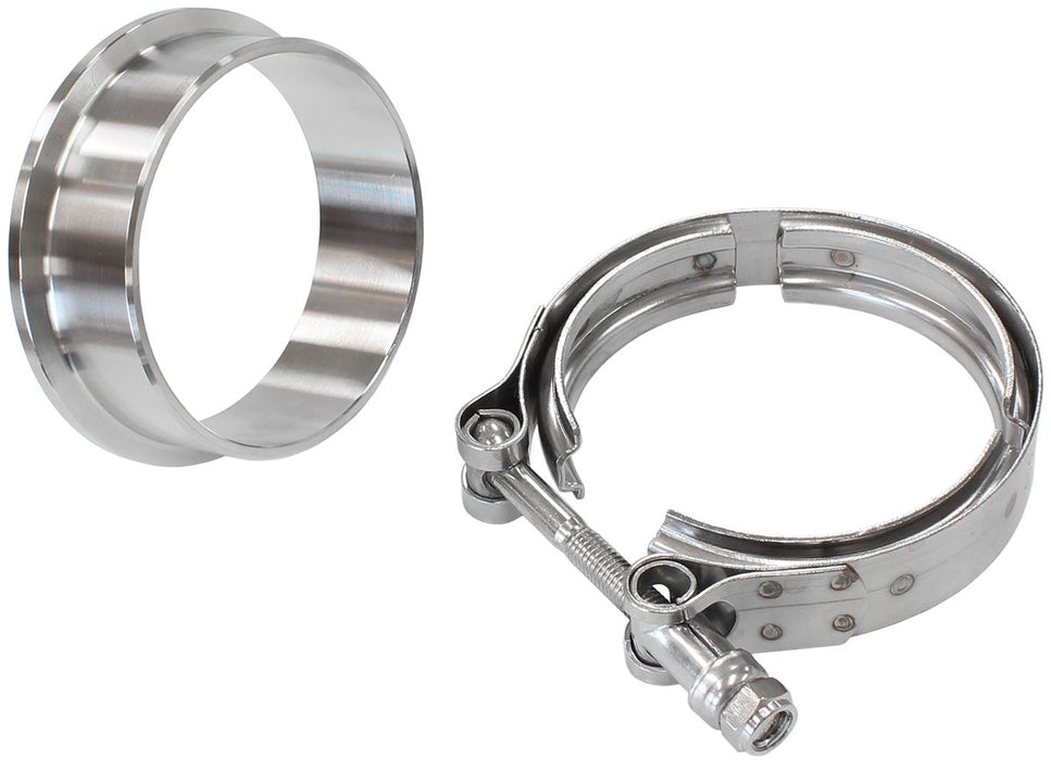 Boosted Turbine Inlet 3.62" O.D Stainless SteelV-Band Kit Suit Boosted 7875 Dual V-Band Turbochargers