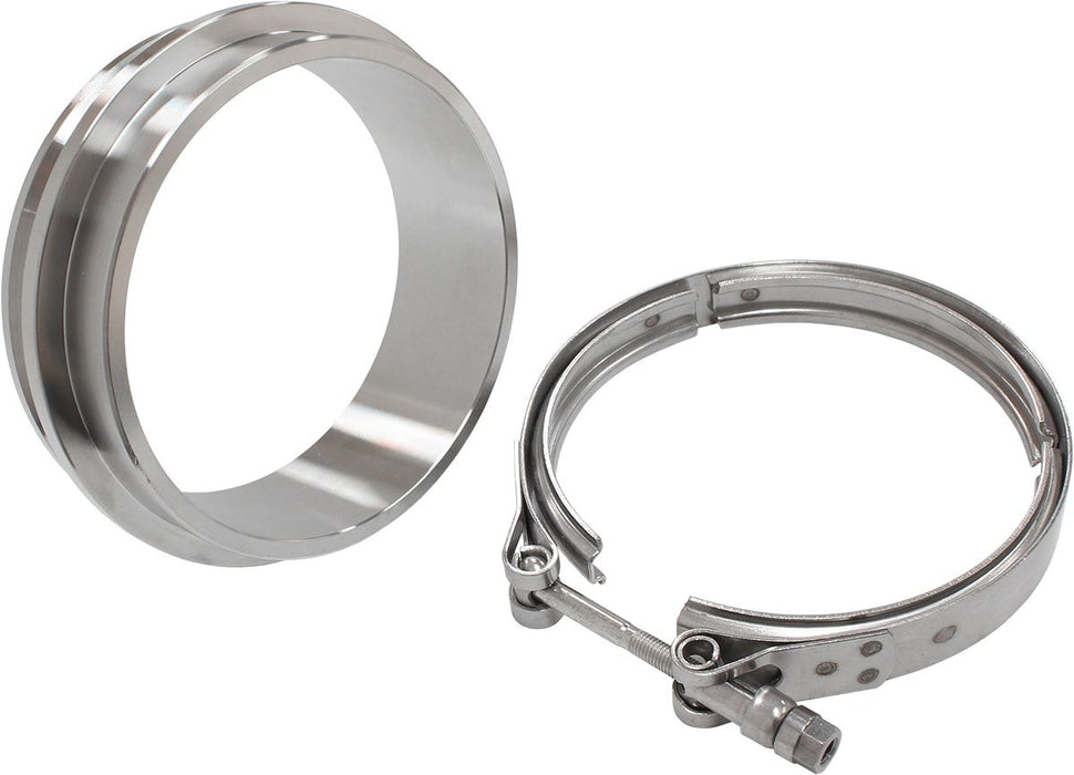 Boosted Turbine Outlet4.75" O.D Stainless SteelV-Band Kit Suit Boosted 94102, 98102, 102102 & 106102 Dual V-Band Turbochargers