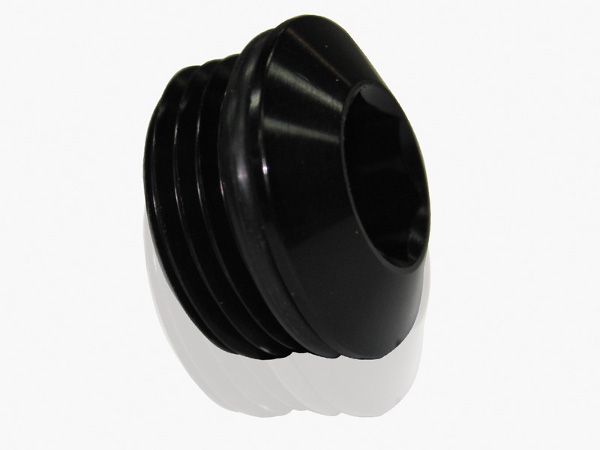 Slimline ORB Port Plug -20AN  Black Finish
