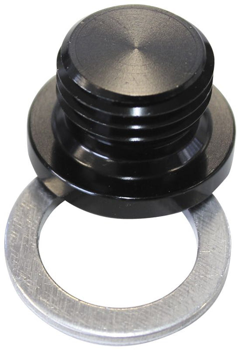 Metric Port Plug M14 x 1.5  Black Finish.