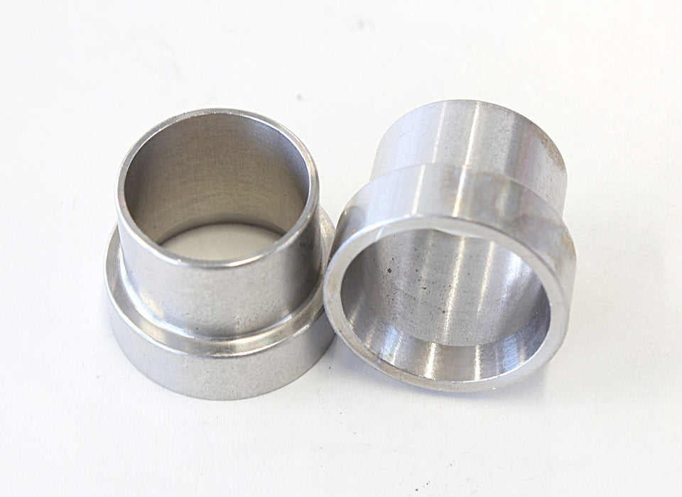 '-8AN to 1/2" Stainless Steel Tube Sleeve Sold As APair. Suits Aeroflow, Moroso &Russell Tubing