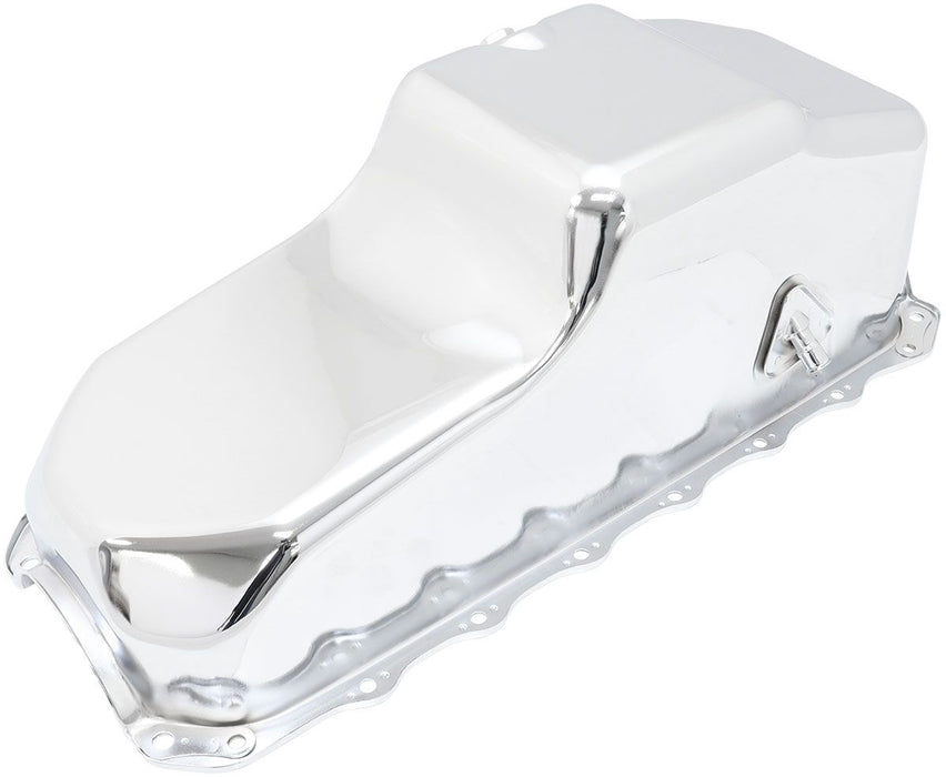 Aeroflow Holden 253 308 Standard Replacement Oil Pan, Raw Finish Suit Holden Commodore VB-VT Front Sump, 5.0L Capacity